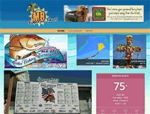 Tablet Screenshot of madbeachevents.com